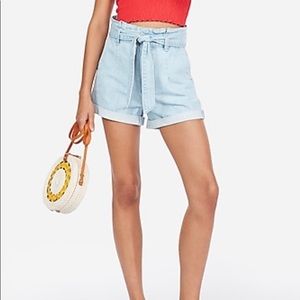 Express high waisted shorts